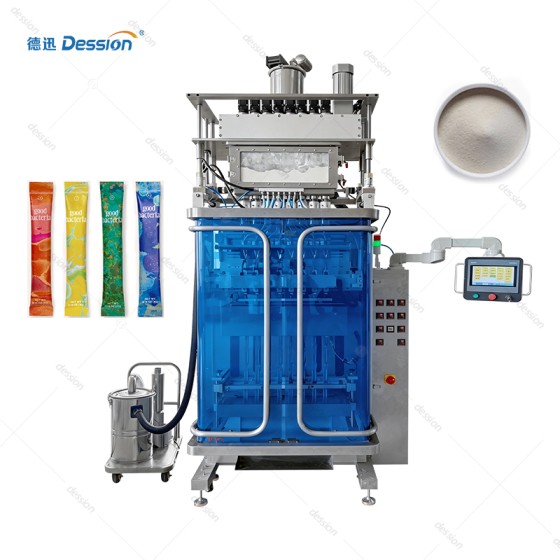 Automatic 8-Lane Back-Seal Powder Packaging Machine for Probiotics